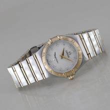 Omega Constellation Ladies Lady Steel/18k Yellow Gold MOP Dial Diamonds Ø 25 mm Quartz