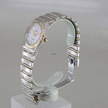 Thumbnail von Omega Constellation Ladies Lady Stahl/18k Gelbgold MOP Zifferblatt Diamanten Ø 25 mm Quarz