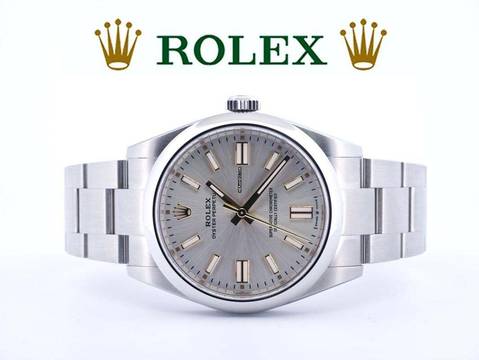 Rolex Oyster Perpetual Stainless Dial (2025) NEU AUS 04-2026