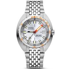 Thumbnail von Doxa Sub 300 T Searambler Steel 42.5 44.5 mm ZB silver Helium Valve Steel bracelet Full set new