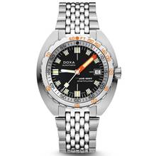 Thumbnail von Doxa Sub 300T Sharkhunter Steel 42.5 44.5 mm ZB black Helium Valve Steel bracelet Full Set new