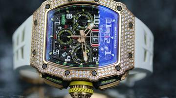 Thumbnail von Richard Mille RM 011 RM11-03 RM11-03 Rose Gold Factory - Full Set 2021