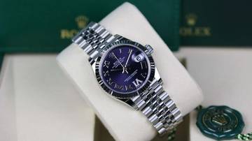 Thumbnail von Rolex Datejust 31 Aubergine Violet IV Jubilee 278274 - New - Fullset 2026
