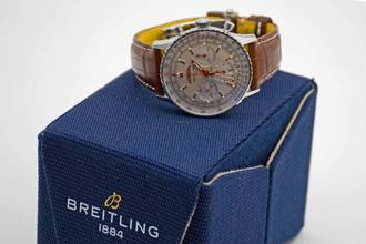Thumbnail von Breitling Navitimer 1 B01 Chronograph 41 perfect full set from 2024 with Breitling warranty until 2031