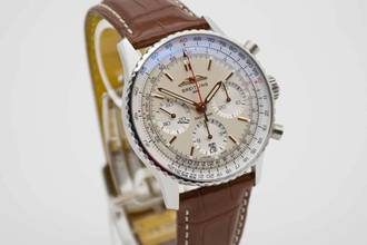 Thumbnail von Breitling Navitimer 1 B01 Chronograph 41 perfect full set from 2024 with Breitling warranty until 2031