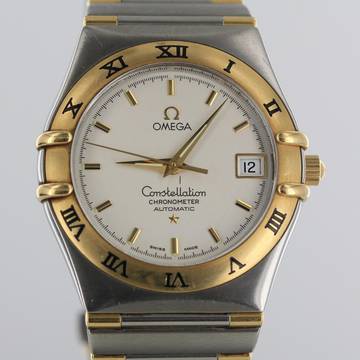  Omega Constellation REF 1202.30.00 STEEL/GOLD//#KS 