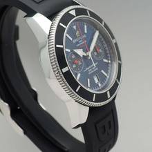 Thumbnail von Breitling Superocean Heritage Chronograph Limited Edition BLUE Dial Box+papers+Service