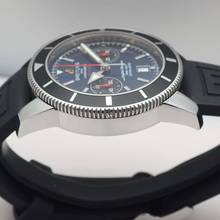 Thumbnail von Breitling Superocean Heritage Chronograph Limited Edition BLUE Dial Box+papers+Service