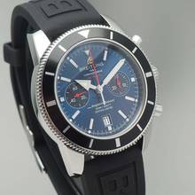 Thumbnail von Breitling Superocean Heritage Chronograph Limited Edition BLUE Dial Box+papers+Service