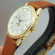 Thumbnail von Omega Triple Date Moonphase 175.003 Gold 18k/750 Box+Papiere Ultra Rare with full Set!