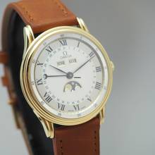 Thumbnail von Omega Triple Date Moonphase 175.003 Gold 18k/750 Box+Papiere Ultra Rare with full Set!