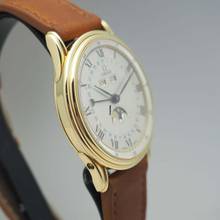 Thumbnail von Omega Triple Date Moonphase 175.003 Gold 18k/750 Box+Papiere Ultra Rare with full Set!