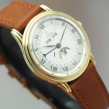 Thumbnail von Omega Triple Date Moonphase 175.003 Gold 18k/750 Box+Papiere Ultra Rare with full Set!