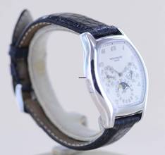 Thumbnail von Patek Philippe Perpetual Calendar Grande Complication Perpetual Calendar Platin slver Dial Luxusuhr rar