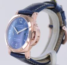 Thumbnail von Officine Panerai Luminor Marina Goldtech 3 Days Blue 18K Rose Gold 44mm B+P