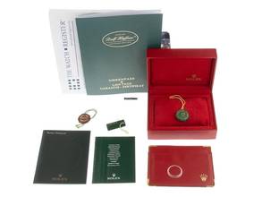 Thumbnail von Rolex Oyster Perpetual Lady Date Ref.6917 Bj.1984 Box&Beschreibung sehr gut Vintage Oyster Perpetual Date Lady open 6/9
