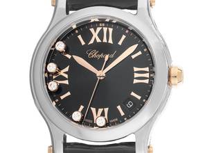 Thumbnail von Chopard Happy Sport Ref.278582-6014 2025 Full Set Ungetragen Happy Sport Diamanten