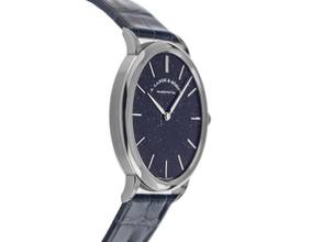 Thumbnail von A. Lange & Söhne Saxonia Thin Ref.205.086 Bj.2022 Full Set Ungetragen Saxonia Thin 18kt Weißgold Krokoleder
