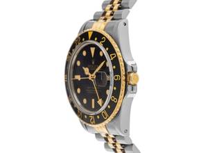 Thumbnail von Rolex GMT-Master Ref.16753 1984 Box&Beschreibung sehr Gut Vintage GMT Master Open 6/9 Flat 4