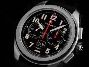 Thumbnail von Zenith Pilot Big Date Flyback Ref.03.4000.3652/21.I001 2026 Full Set Unworn Pilot Big Date Flyback Rubber Folding Clasp