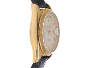 Thumbnail von Rolex Day-Date 36 Ref.18078 Bj.1980 Box&Beschreibung sehr gut Vintage Day-Date 18kt Gelbgold Rindengravur open 6/9
