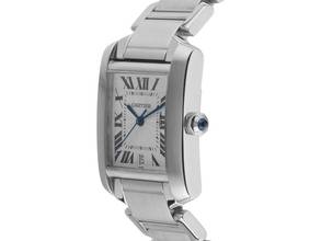 Thumbnail von Cartier Tank Française GM Großes Modell Ref.2302 Bj.2000 Full Set sehr gut Vintage Tank Francaise GM Großes Modell