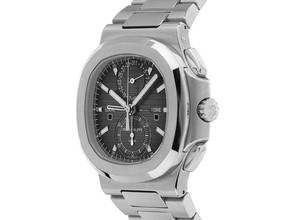 Thumbnail von Patek Philippe Nautilus Travel Time Ref.5990/1A-001 2017 Full Set Original unpolished Nautilus Travel Time