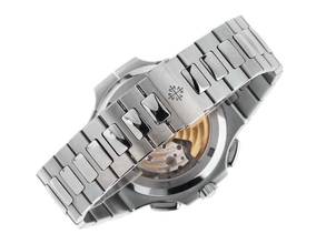 Thumbnail von Patek Philippe Nautilus Travel Time Ref.5990/1A-001 2017 Full Set Original unpolished Nautilus Travel Time