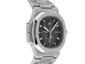Thumbnail von Patek Philippe Nautilus Travel Time Ref.5990/1A-001 2017 Full Set Original unpolished Nautilus Travel Time