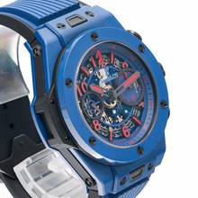 Thumbnail von Hublot Big Bang Unico Blue 45 – 411.EX.5113.LR.SPO18 – like NEW – 11/2019 Full Set