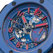 Thumbnail von Hublot Big Bang Unico Blue 45 – 411.EX.5113.LR.SPO18 – like NEW – 11/2019 Full Set