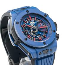 Thumbnail von Hublot Big Bang Unico Blue 45 – 411.EX.5113.LR.SPO18 – like NEW – 11/2019 Full Set