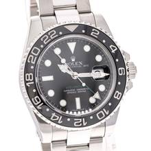 Thumbnail von Rolex GMT-Master II Black Steel 116710LN – like NEW – Service 2025