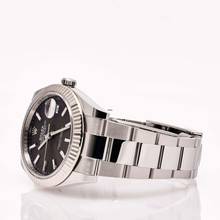 Thumbnail von Rolex Datejust 41 Rhodium Oyster – 126334 – like NEW – 02/2022 Full Set