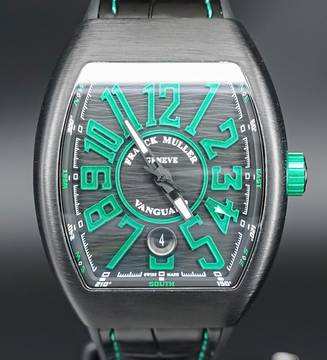 Franck Muller Vanguard Titan Green NEW FULLSET