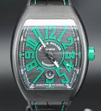  Franck Muller Vanguard Titan Green NEW FULLSET 