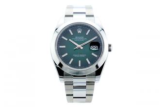 Thumbnail von Rolex Datejust 41 Green Ombre Dial - New Model - Oyster Bracelet - Unworn - 126300 2026