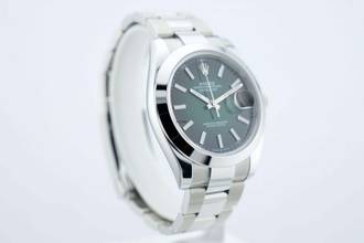 Thumbnail von Rolex Datejust 41 Green Ombre Dial - New Model - Oyster Bracelet - Unworn - 126300 2026
