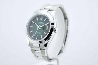 Thumbnail von Rolex Datejust 41 Green Ombre Dial - New Model - Oyster Bracelet - Unworn - 126300 2026