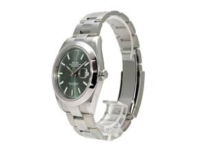 Thumbnail von Rolex Datejust 41 Ref. 126300 Edelstahl Mintgrün Oyster-Band