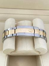 Thumbnail von Rolex Lady-Datejust 31 with Papers good condition black dial Steel/Gold