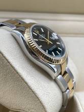 Thumbnail von Rolex Lady-Datejust 31 with Papers good condition black dial Steel/Gold