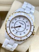 Thumbnail von Chanel J12 BOX AND PAPERS LIKE NEW year:2009 38mm White Ceramic