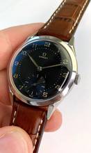 Thumbnail von Omega Classic Vintage Spider Lugs 2605 UNRESTORED BLACK GILT DIAL 2605