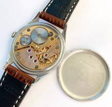 Thumbnail von Omega Classic Vintage Spider Lugs 2605 UNRESTORED BLACK GILT DIAL 2605
