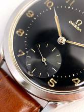 Thumbnail von Omega Classic Vintage Spider Lugs 2605 UNRESTORED BLACK GILT DIAL 2605