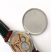 Thumbnail von Omega Classic Vintage Spider Lugs 2605 UNRESTORED BLACK GILT DIAL 2605