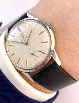  Omega Seamaster Beautiful Seamaster 30 LINEN DIAL Vintage Handwinding 125003 