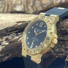 Thumbnail von Bulgari Diagono Diagono Scuba 38 - Ref. SD38G - 750 yellow gold