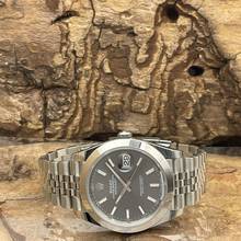 Thumbnail von Rolex Datejust 41 Oyster Perpetual Datejust 41 Grau - FULLSET 2024 LC100 - Ref. 126300